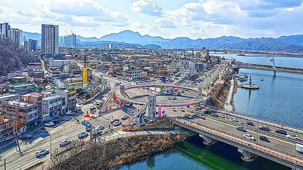 춘천 새로운 랜드마크 ‘소양아트서클’ 11일 불밝힌다