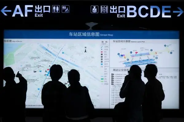 [사진] 中 우한 지하철 12호선, 1기 프로젝트 정식 개통