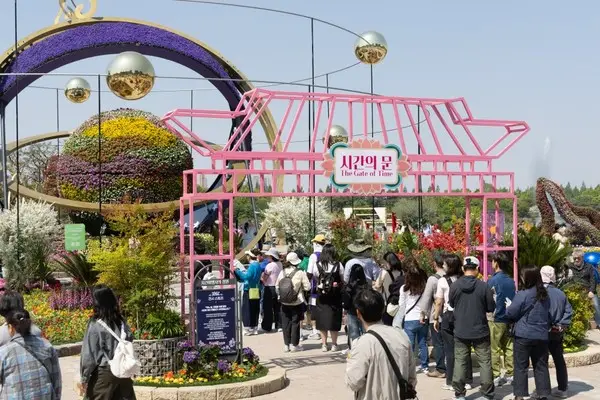 [포토] 고양 꽃박람회 휴일 풍경