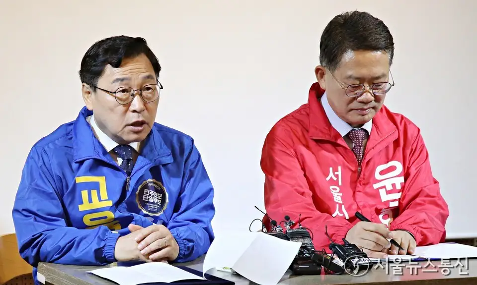 발언하는 정근식 서울교육감 후보