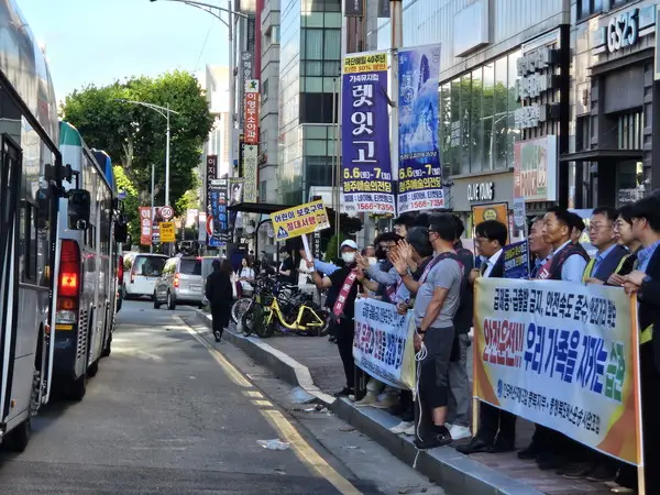 청주시내버스 노동조합, 교통사고 줄이기 캠페인 실시