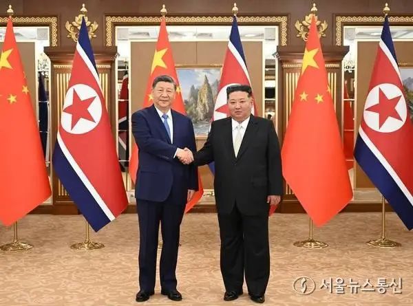 [시진핑 타임] 中 시진핑, 김정은과 회담…"전통 우의에 새로운 시대적 함의 불어넣자"