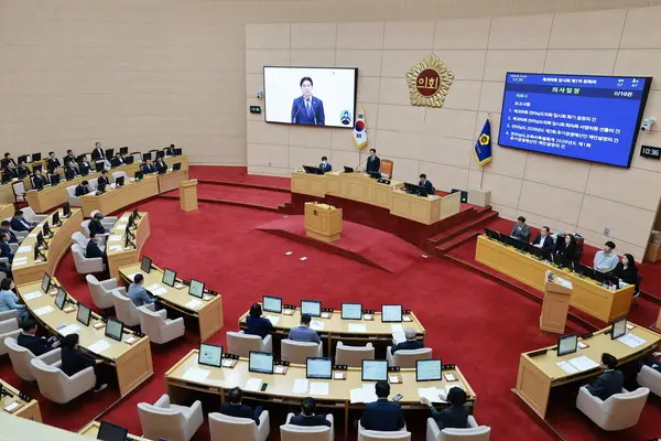전남도의회, ’의정 성과 결산·통합시대 준비‘ 마지막 임시회 개회