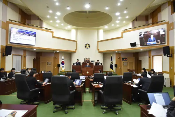 음성군의회, 제9대 마지막 임시회 개회