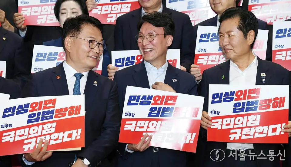 민주당 당대표 본선 ‘김민석·정청래·송영길’ 3파전 확정… 최고위원 친명·친청 대결구도