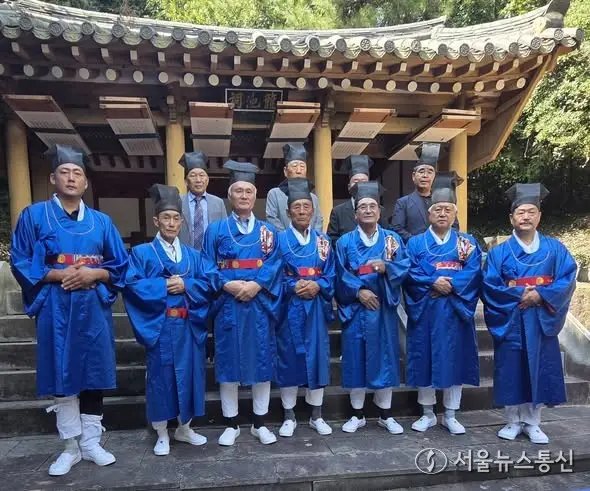 해남향교 손은수 장의, 용지사 추기 제향 축관 참제…선현 4위 충절·학덕 기려