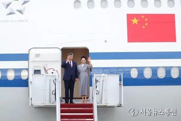 [시진핑 타임] 中 시 주석, 워싱턴 도착…美 국빈 방문 일정 시작