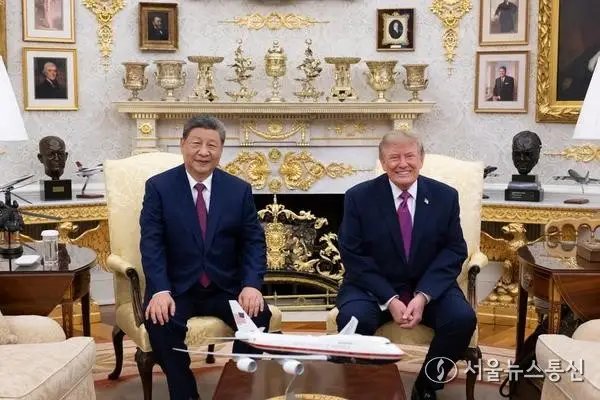 [시진핑 타임] 中 시진핑, 트럼프와 회담…"중·미 건설적 전략 안정 관계, 비전에서 행동으로 전환해야"