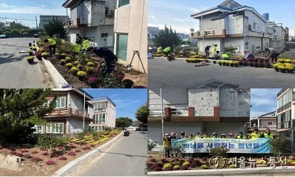 하남을 사랑하는 청년들, 국화꽃으로 피워낸 ‘green 하남’